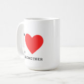 I love grandmother コーヒーマグカップ (正面左)