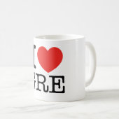 I Love Gre - mug / tasse コーヒーマグカップ (正面右)