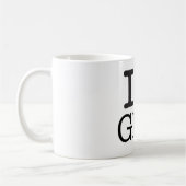 I Love Gre - mug / tasse コーヒーマグカップ (左)