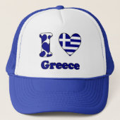 I love Greece キャップ (正面)