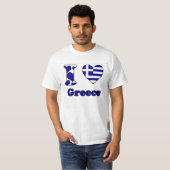 I love Greece Tシャツ (正面フル)