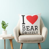 I love grizzly bear クッション (椅子)