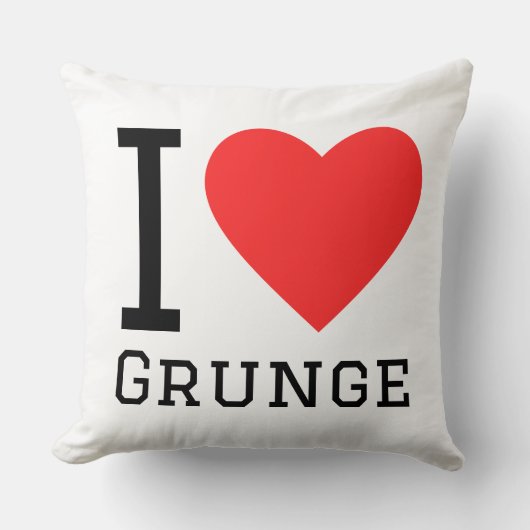 I love grunge クッション (正面)