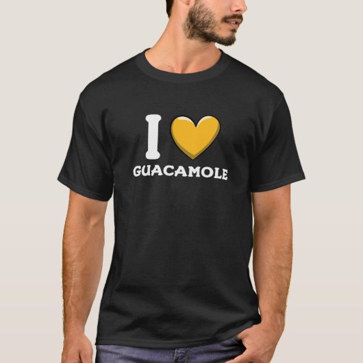 I Love Guacamole Mexican Food     8 Tシャツ (正面)
