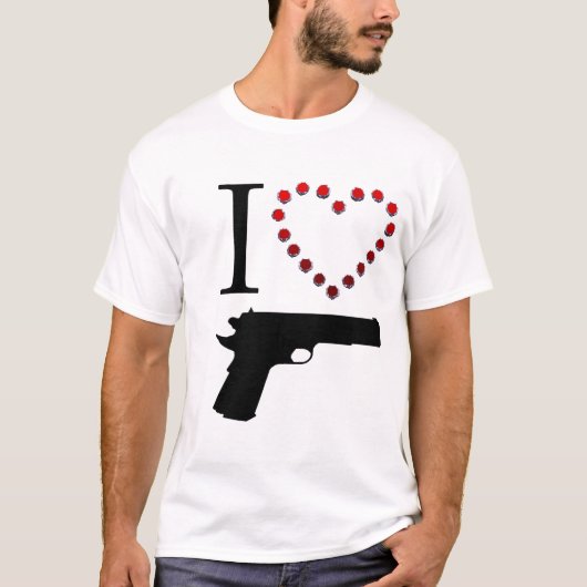 I LOVE GUN Tシャツ (正面)