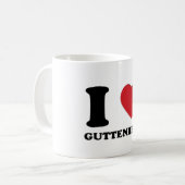 I LOVE GUTTENBERG コーヒーマグカップ (正面左)