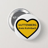 I Love Guttenberg Kreis Kulmbach 缶バッジ (正面&裏面)