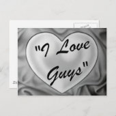 I Love Guys ポストカード (正面/裏面)