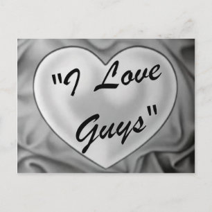 I Love Guys ポストカード