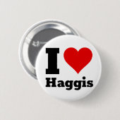 I Love Haggisボタン 缶バッジ (正面&裏面)