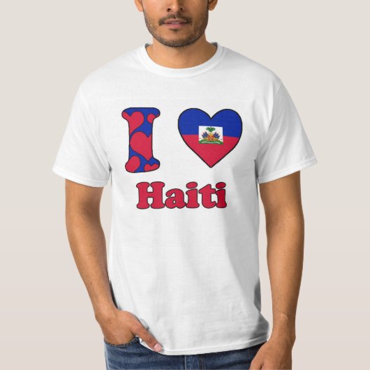 I love Haiti Tシャツ (正面)