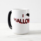 I Love Halloween (こうもり) モーフィングマグカップ (正面左)