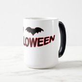 I Love Halloween (こうもり) モーフィングマグカップ (正面右)