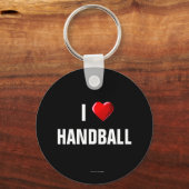 I Love Handball keychain キーホルダー (正面)