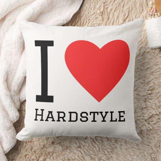 I love hardstyle square sticker クッション (ブランケット)