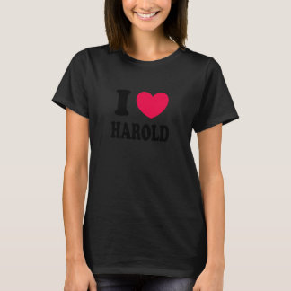 I Love Harold Tシャツ