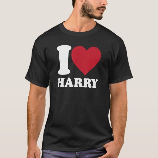 I Love Harry - Iハート Tシャツ (正面)