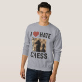 I Love-Hate Chessスウェットシャツ スウェットシャツ (正面フル)