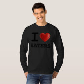 I Love HATERS Heart    Present Tシャツ (正面フル)