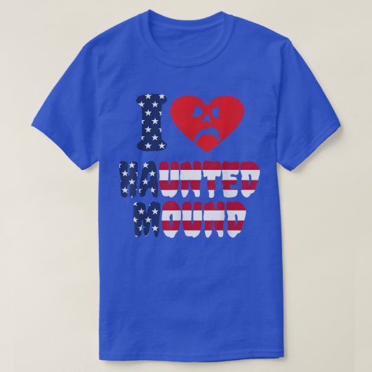 I Love Haunted Mound I Love Haunted Mound  Tシャツ (デザイン正面)