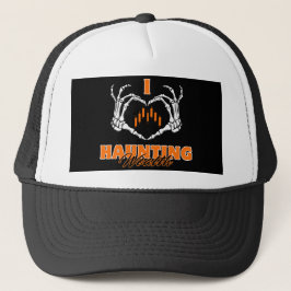 I Love Haunting Wealth™ 闇に潜む賭け キャップ