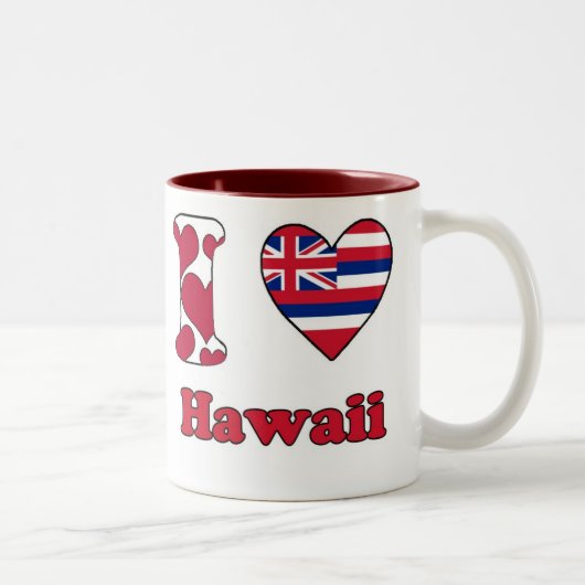 I love Hawaii ツートーンマグカップ (右)