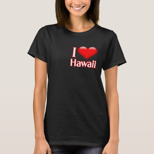 I Love Hawaii Tシャツ (正面)
