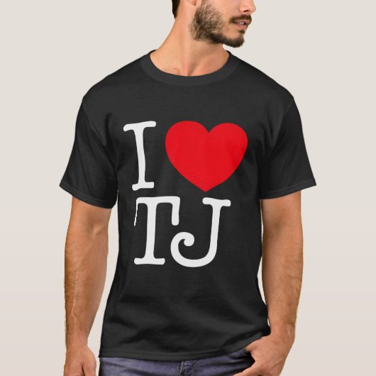 I Love He Tj Tシャツ (正面)
