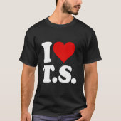 I Love He Ts T S Tシャツ (正面)