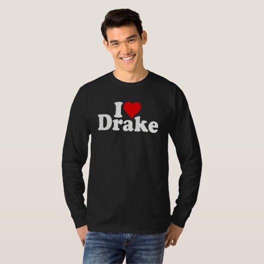 I LOVE HEART DRAKE Tシャツ (正面フル)
