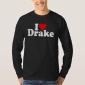 I LOVE HEART DRAKE Tシャツ (正面)