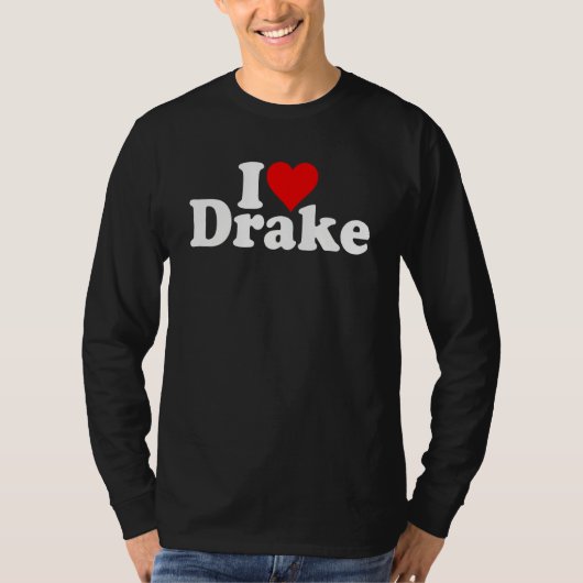I LOVE HEART DRAKE Tシャツ (正面)