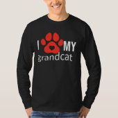 I love Heart Grandcat Tシャツ (正面)