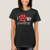 I love Heart Grandcat Tシャツ (正面)