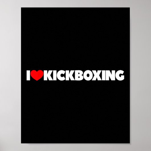 I Love (heart) Kickboxing  ポスター (正面)