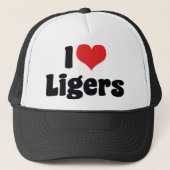 I Love Heart Ligers キャップ (正面)