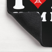 I Love (Heart) My Ham Radio マウスパッド (コーナー)