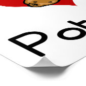 I love-heart potato ポスター (角)