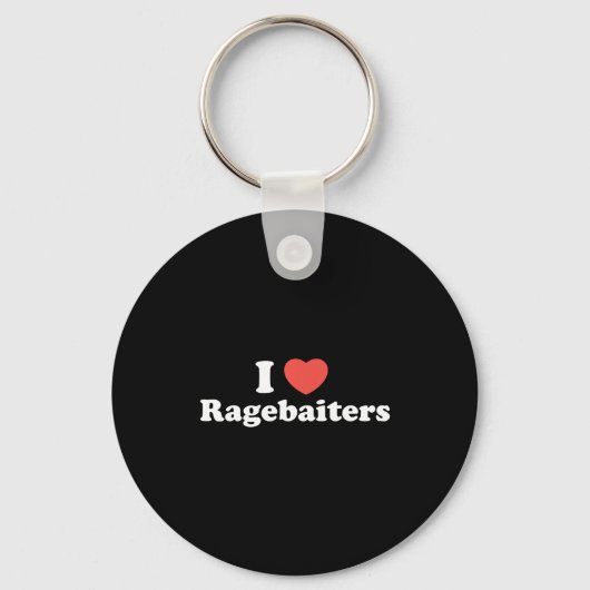 I Love Heart Ragebaiters  キーホルダー (正面)