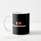 I Love Heart Ragebaiters  コーヒーマグカップ (左)