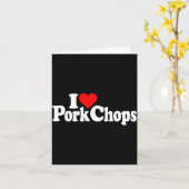 I Love Heart Rk Chops  カード (黄色い花)