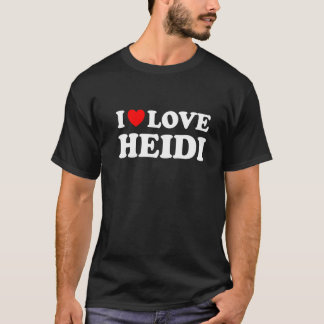 I Love Heidi Iハートハイジ Tシャツ