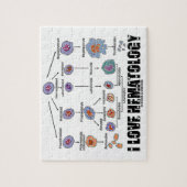 I Love Hematology (Blood Cell Lineage) ジグソーパズル (縦)