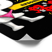 I Love Her Ity Funny Valentine's Day Couple Matchi ポスター (角)