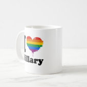 I LOVE HILLARY PRIDE -.png コーヒーマグカップ (正面左)