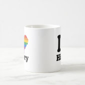 I LOVE HILLARY PRIDE -.png コーヒーマグカップ (中央)
