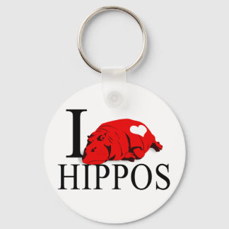 I Love Hipposキーホルダー キーホルダー