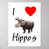I Love Hippos (2) ポスター (正面)
