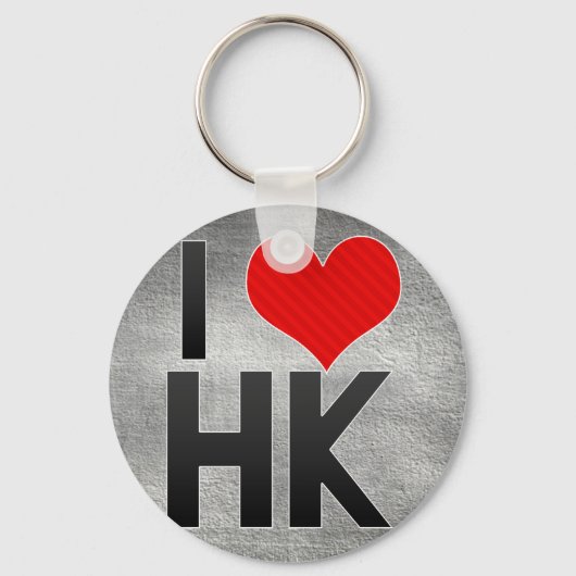 I Love HK キーホルダー (正面)