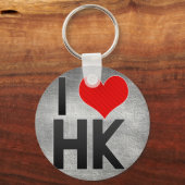 I Love HK キーホルダー (正面)
